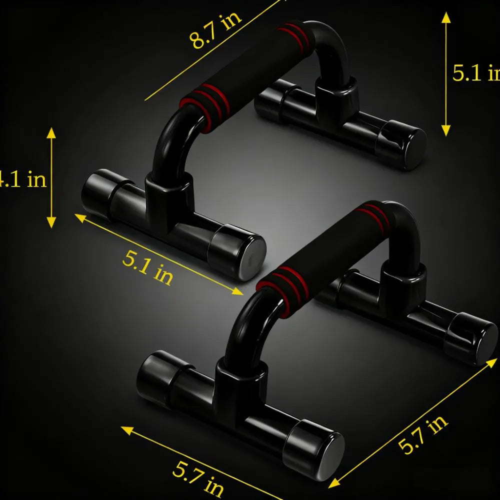Push Up Bars – Ergonomic Handles, Anti-Slip, Portable for Home Fitness Training