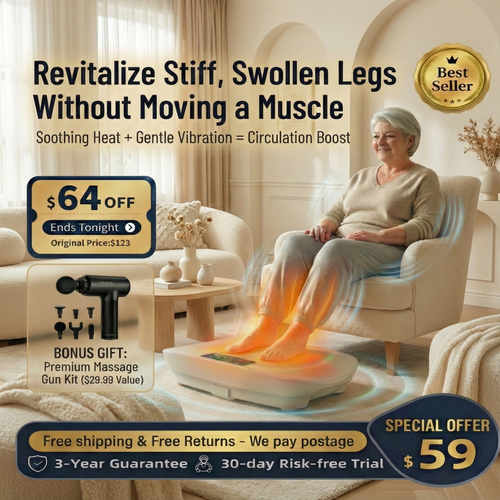 SIT & SLIM! The Smart 10-Minute Shortcut to a Toned Body (FREE Massage Gun Included!)