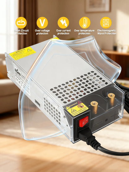 1000W 12V Switching Power Supply, AC to DC Universal Adapter