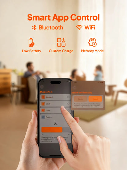 288Wh Portable Power Station, 600W Output with LiFePO4 Battery & UPS