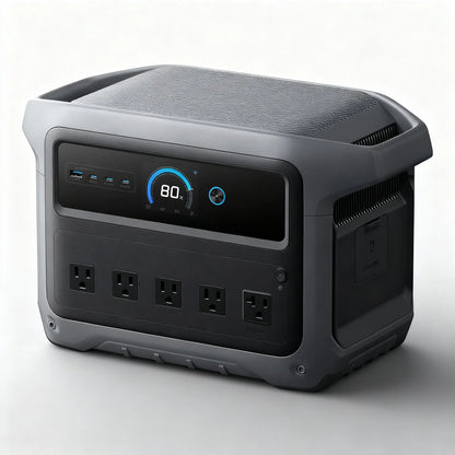 1024Wh Portable Power Station, 2000W Output & 49-Min Fast Charge