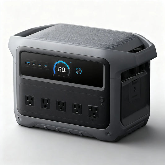 1024Wh Portable Power Station, 2000W Output & 49-Min Fast Charge