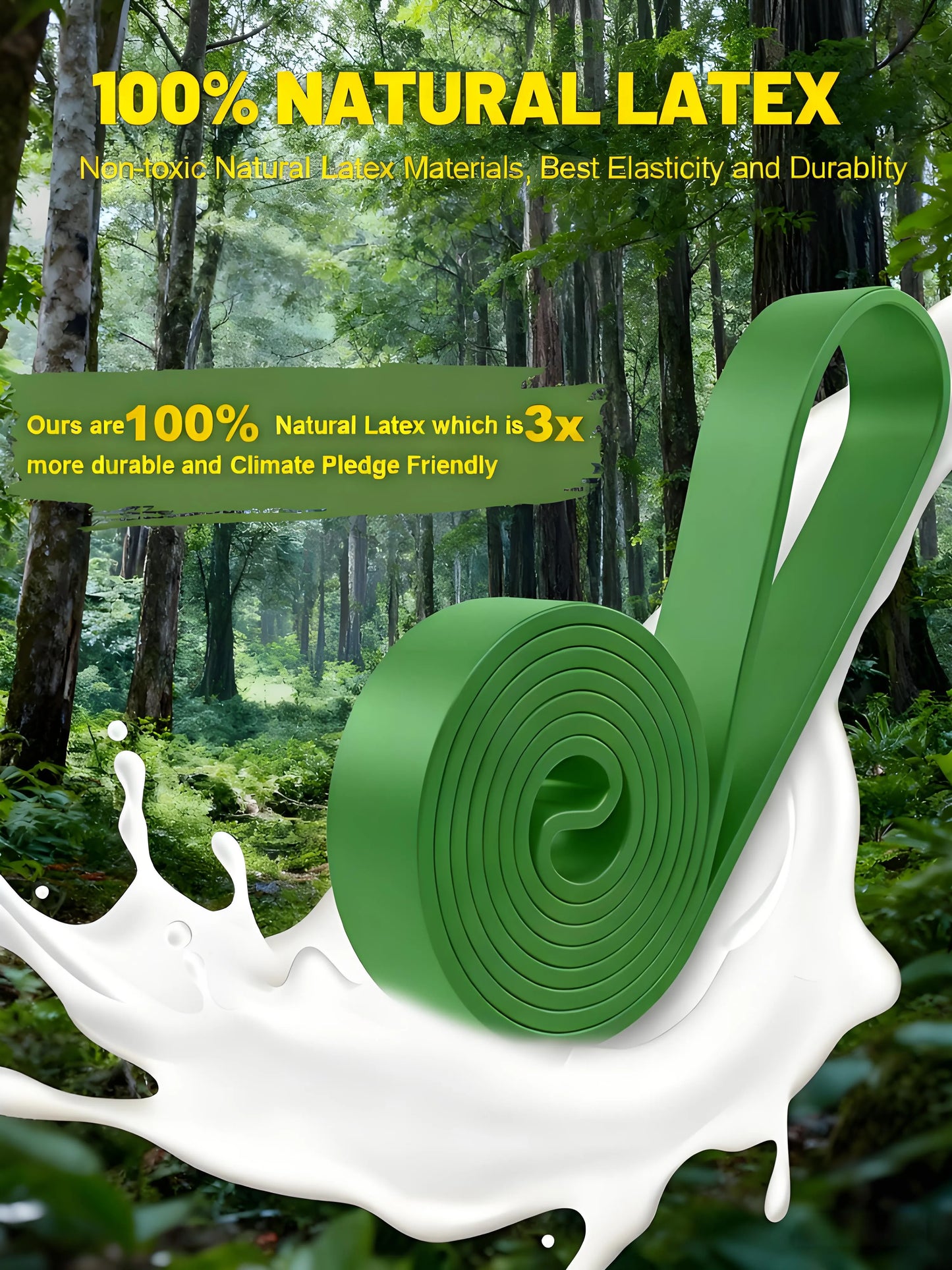 Resistance Bands for Pull Ups – Set for Exercise, Stretching, and Physical Therapy