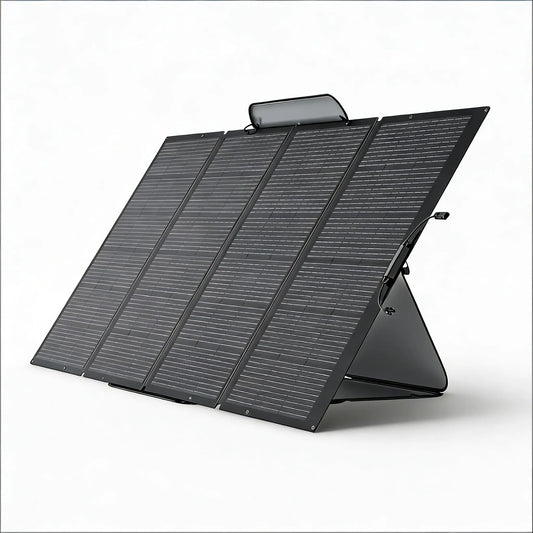 400W Portable Solar Panel, Foldable & IP68 Waterproof