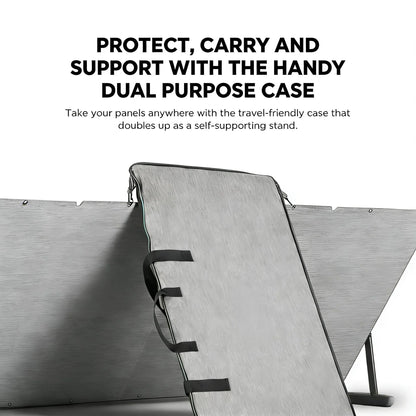 400W Portable Solar Panel, Foldable & IP68 Waterproof