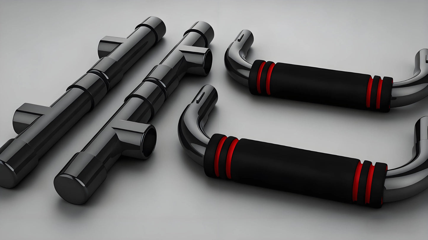 Push Up Bars – Ergonomic Handles, Anti-Slip, Portable for Home Fitness Training