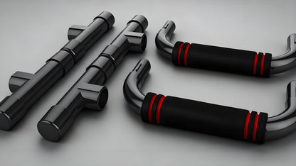 Push Up Bars – Ergonomic Handles, Anti-Slip, Portable for Home Fitness Training